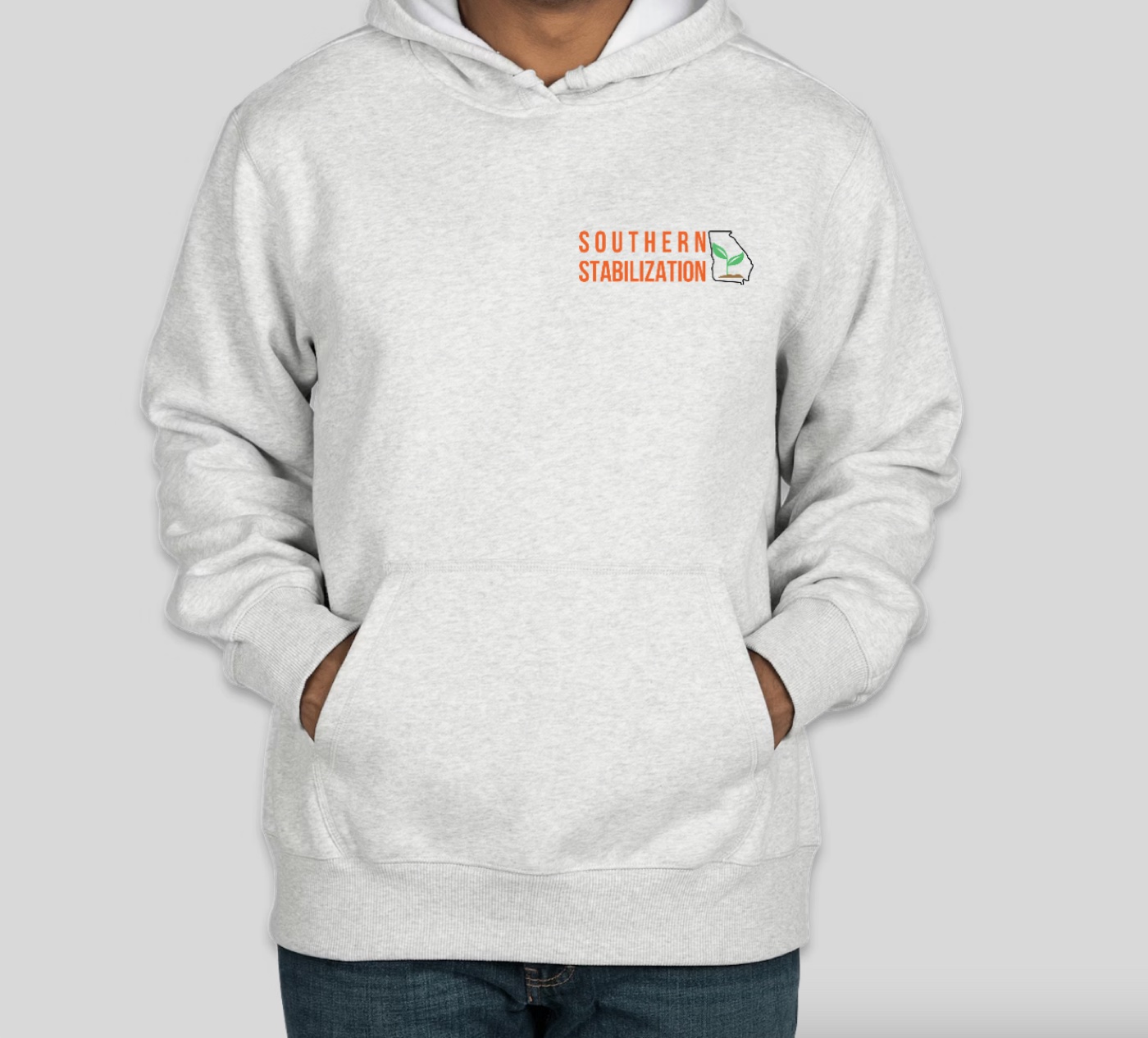 Super heavyweight pullover hoodie, oatmeal
