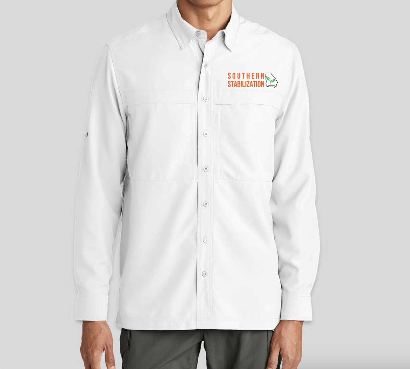Long sleeve performance shirt, view 3