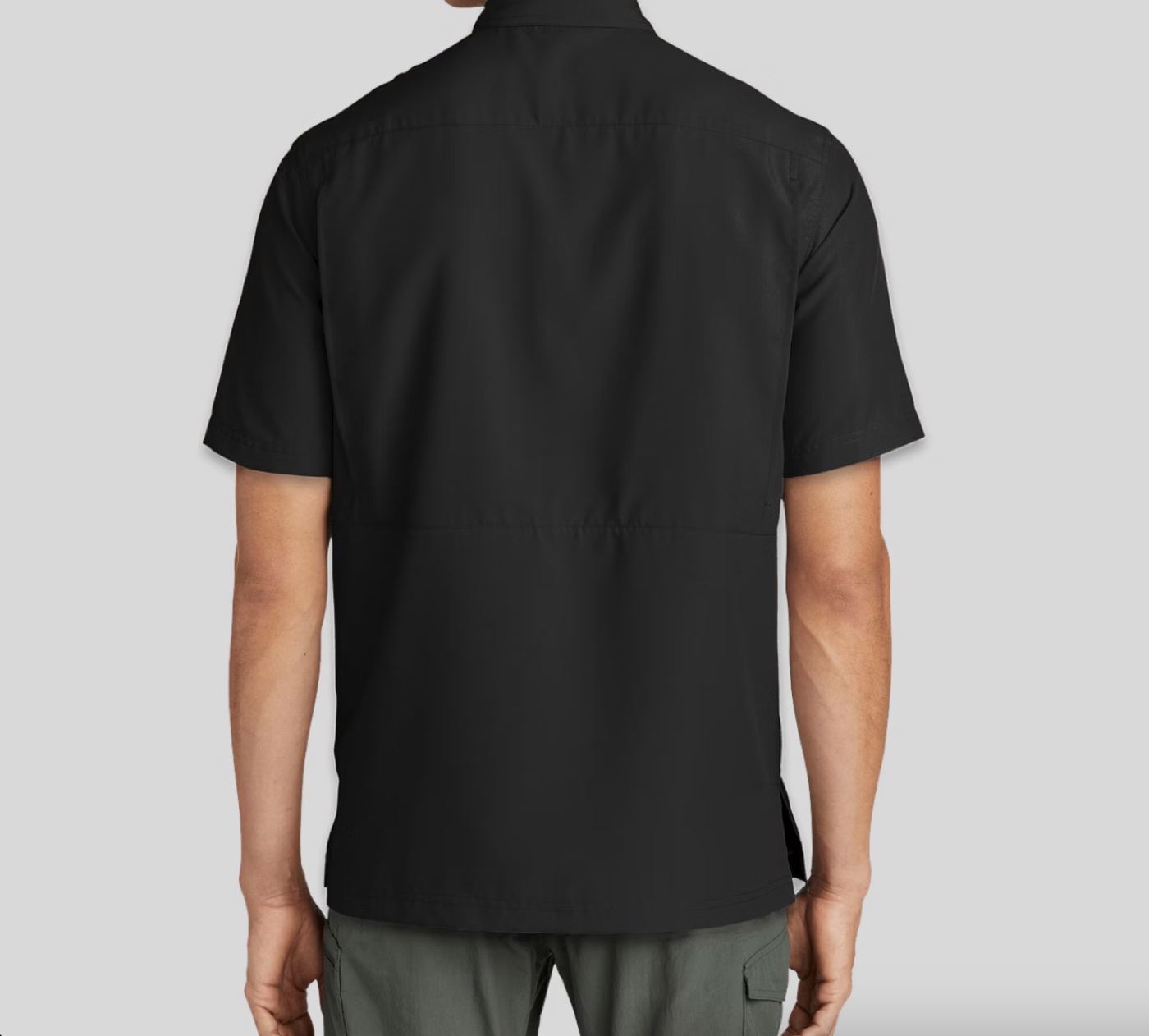 Short sleeve performance shirt, view 2