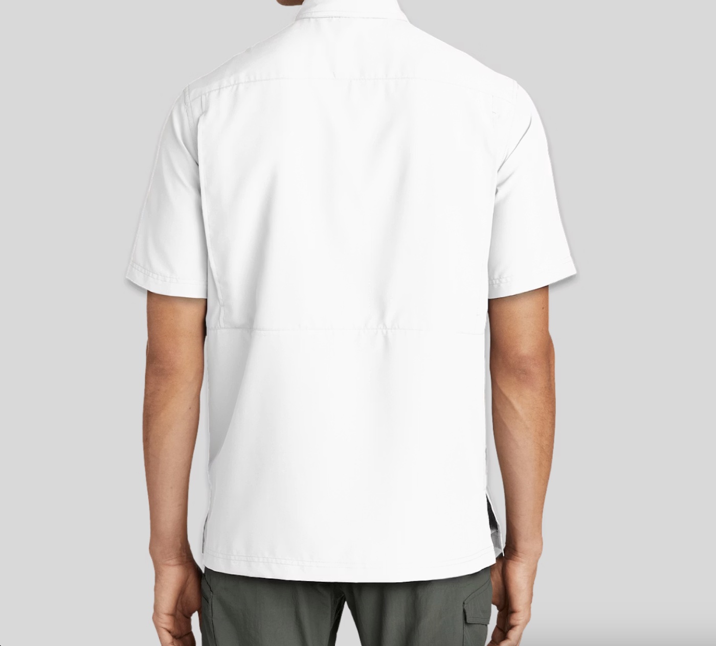 Short sleeve performance shirt, view 4